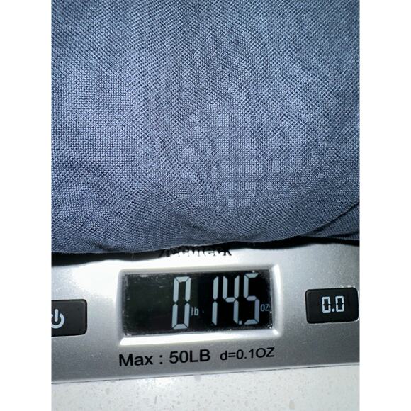 Abercrombie & Fitch Men’s Button Down Shirt Flannel Cotton Navy Blue XL Casual - Picture 8 of 8